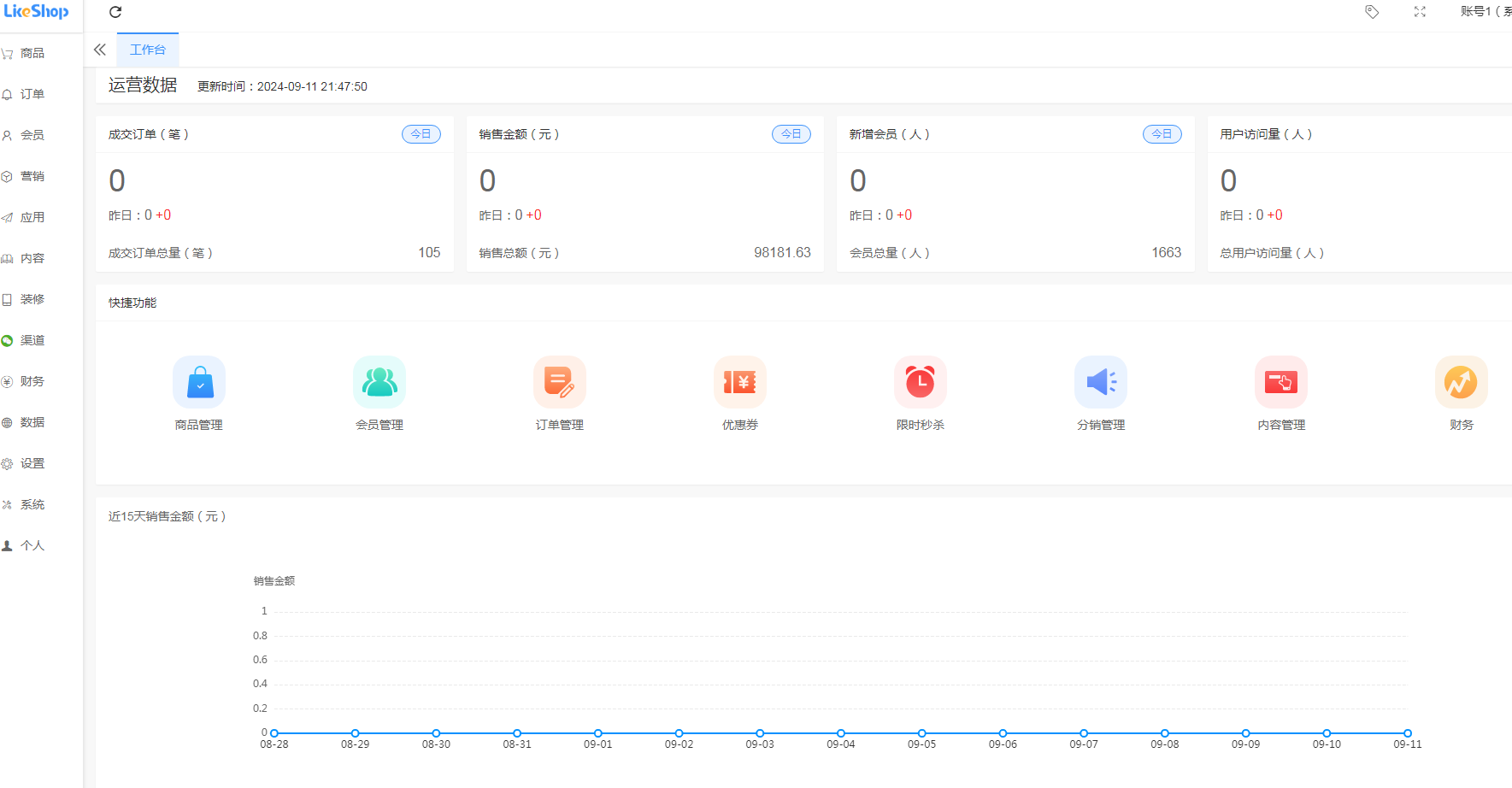 likeshop企业开源单商户商城v3.03系统+uniapp开源前端（支持免费商用）