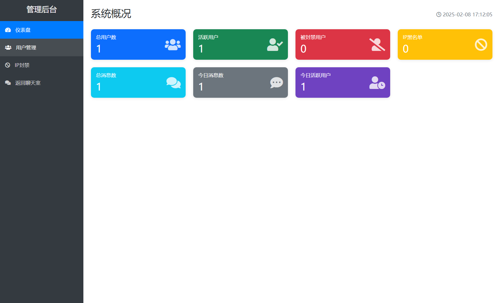 图片[2]-PHP 全新在线聊天系统源码：支持多人畅聊，具备 IP 注册与封禁功能-小新轻创