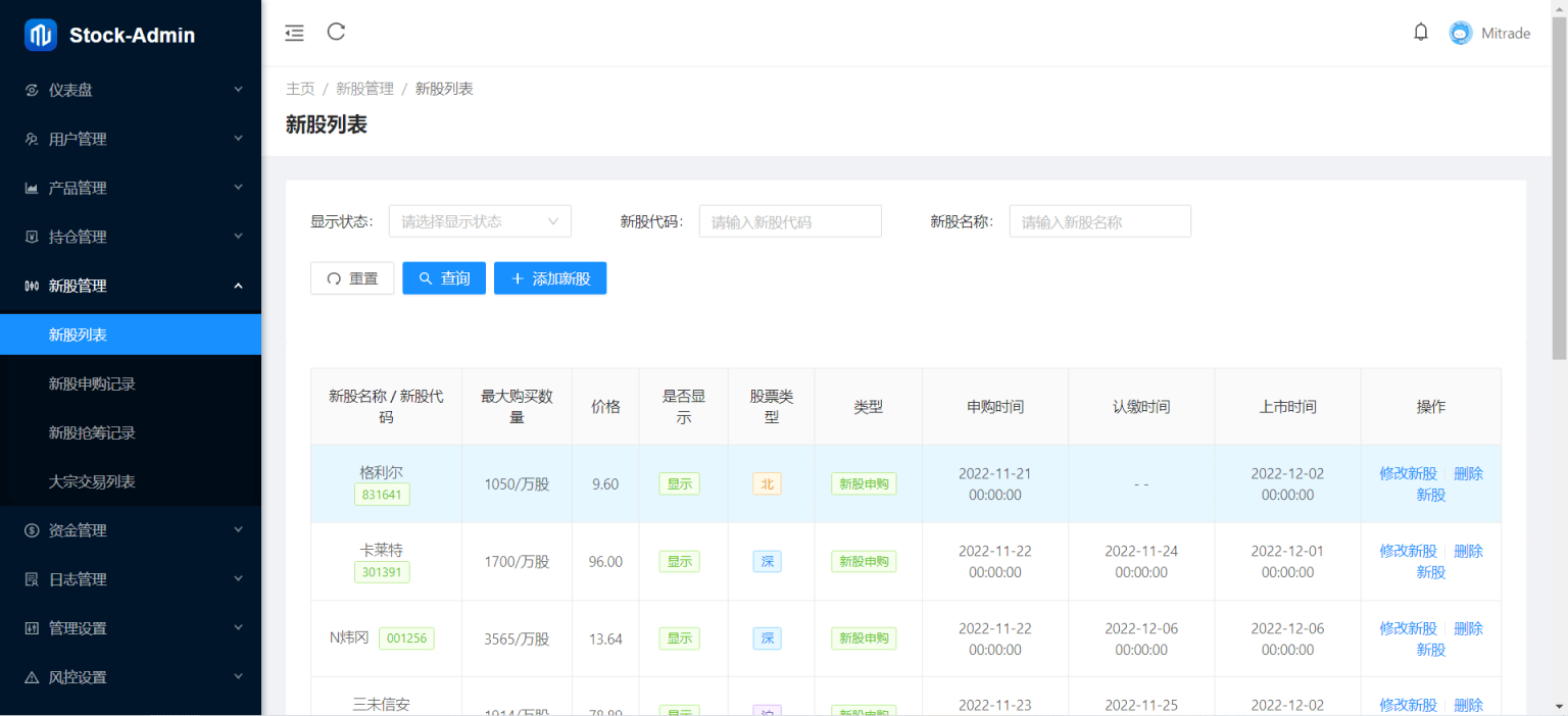 图片[5]-香港股票源码/大宗交易与新股申购系统源码/全套视频教程-小新轻创