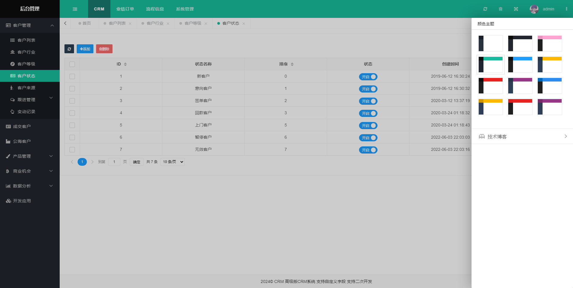 图片[2]-CRM客户关系管理系统源码手机版crm跟单销售公司订单合同办公erp客户管理（高级版）-小新轻创